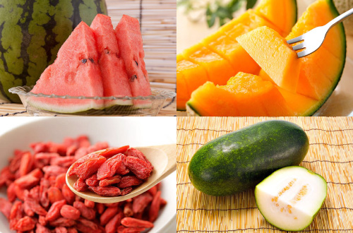 シトルリンが含まれるスイカ・メロン・クコの実・冬瓜